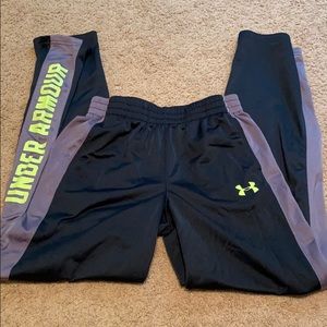 Boys youth large sweatpants- under armour